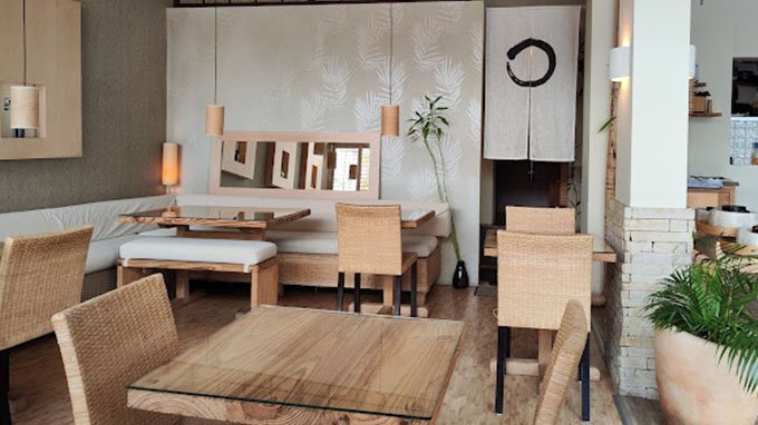 Interior of a Modern Cape Town Sushi Restaurant